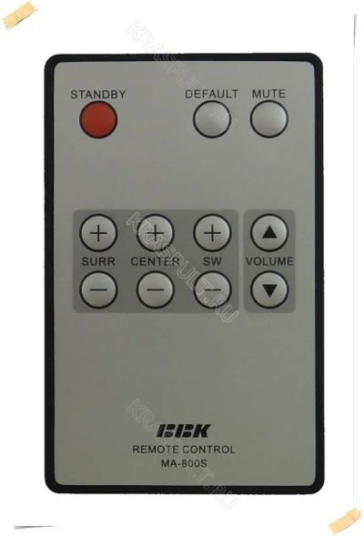 Лот: 15903118. Фото: 1. Пульт BBK MA-800S, SP550S. Пульты ДУ