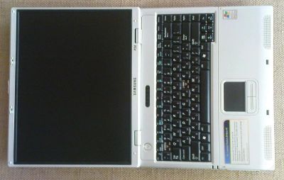 Лот: 3471377. Фото: 1. ноутбук Samsung P28, крышка в... Ноутбуки