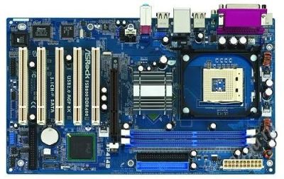 Лот: 837615. Фото: 1. Материнская плата Asrock P4i48... Материнские платы