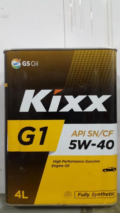 Лот: 8884674. Фото: 1. Масло моторное Kixx G1 5w40.Синтетика... Масла, жидкости