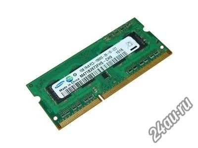 Лот: 5568623. Фото: 1. 1Gb SO-DDR3 samsung PC3-8500S-07-10-zzz... Оперативная память