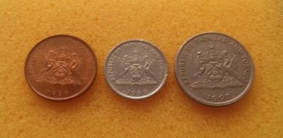 Лот: 11584912. Фото: 1. Лот монет Республики Тринидад... Америка