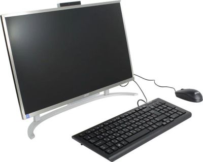 Лот: 16326333. Фото: 1. Моноблок Acer Aspire C22-720 серебристый... Моноблоки