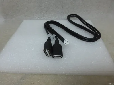 Лот: 24689210. Фото: 1. Кабель USB двойной для андроид... Аксессуары для автозвука