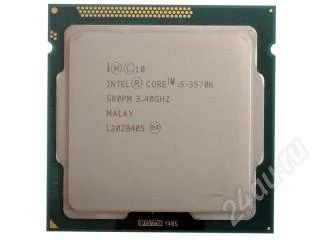 Лот: 2772865. Фото: 1. Процессор core I5-3570K. Процессоры