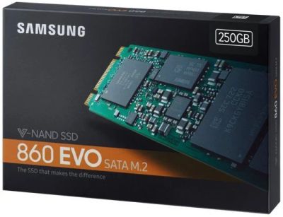 Лот: 15886969. Фото: 1. Внутренний SSD Samsung 860 EVO... SSD-накопители