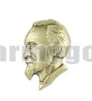 Лот: 5952951. Фото: 1. Значок мет. Дзержинский (голова... Памятные медали