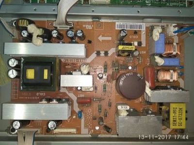 Лот: 10644963. Фото: 1. psu BN44-00157A Samsung LE37M87BD. Запчасти для телевизоров, видеотехники, аудиотехники