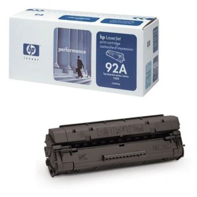 Лот: 4667908. Фото: 1. HP 92A Black Original LaserJet... Картриджи, расходные материалы