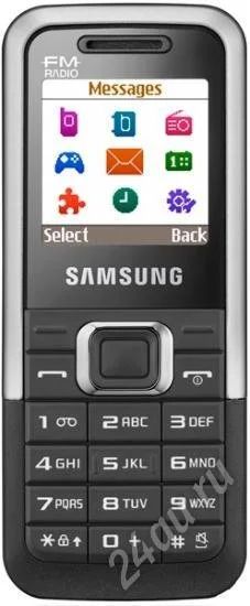 Лот: 680600. Фото: 1. SAMSUNG E 1125 [требует замены... Кнопочные мобильные телефоны