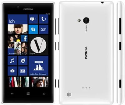 Лот: 3033881. Фото: 1. Nokia Lumia 720 белый. Смартфоны