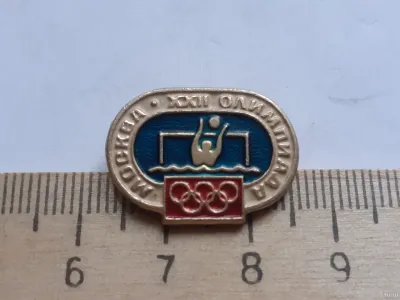 Лот: 21132516. Фото: 1. (№15958) значки спорт,22 Олимпиада-80... Памятные медали
