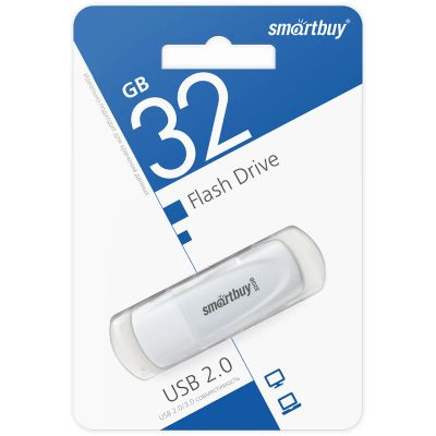 Лот: 20868214. Фото: 1. Флешка USB 2.0 32Gb Smartbuy Scout... USB-флеш карты