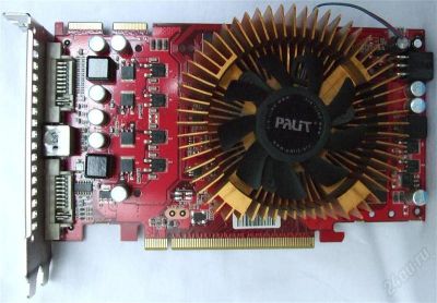 Лот: 2100914. Фото: 1. Palit HD 4850 512mb DDR3 tv-out... Видеокарты