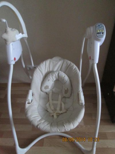 Лот: 4477595. Фото: 1. Качели Graco с адаптером. Ходунки, прыгунки, качели