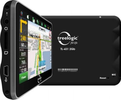 Лот: 3807347. Фото: 1. GPS навигатор Treelogic TL431. GPS-навигаторы