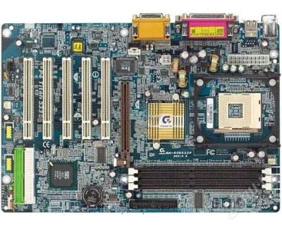 Лот: 824186. Фото: 1. Материнская плата GigaByte GA-8SR533P... Материнские платы
