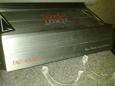 Лот: 463322. Фото: 1. toxic txc-1000 (4х канальный... Усилители