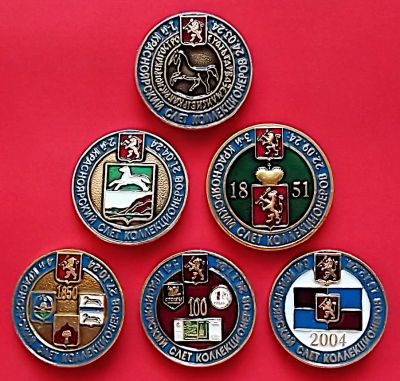 Лот: 24838738. Фото: 1. (№1044-2/11Б50) комплект значков... Сувенирные