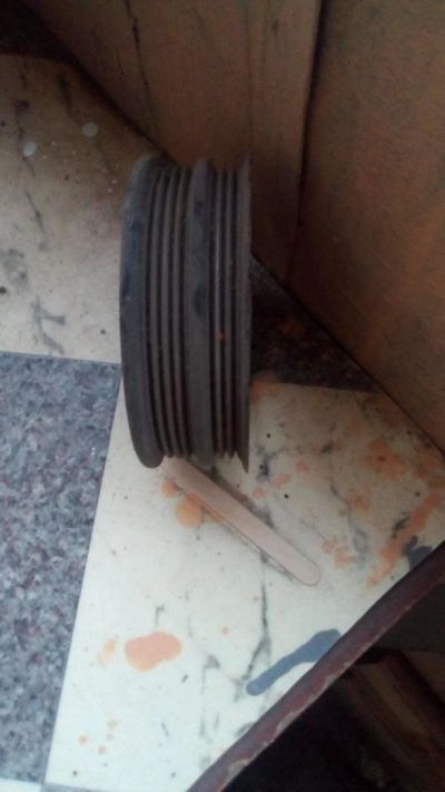 Лот: 10701208. Фото: 1. шкив помпы на 1g-fe. Двигатель и элементы двигателя