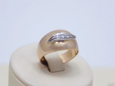 Лот: 13371134. Фото: 1. ЗОЛОТОЕ КОЛЬЦО 4,85 ГРАММ. Кольца, перстни