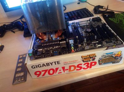 Лот: 9707027. Фото: 1. Игровой комплект! FX 6300 / Gigabyte... Процессоры
