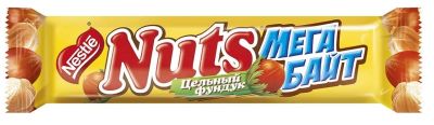 Лот: 10579567. Фото: 1. Nestle Nuts Duo(мегабайт). 66г... Корма