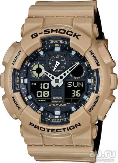 Лот: 10387014. Фото: 1. Часы GA-100L-8A. Оригинальные наручные часы