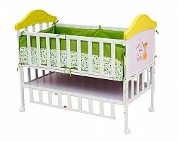 Лот: 8418250. Фото: 1. Металлическая кровать Babyhit... Детские кровати и кроватки