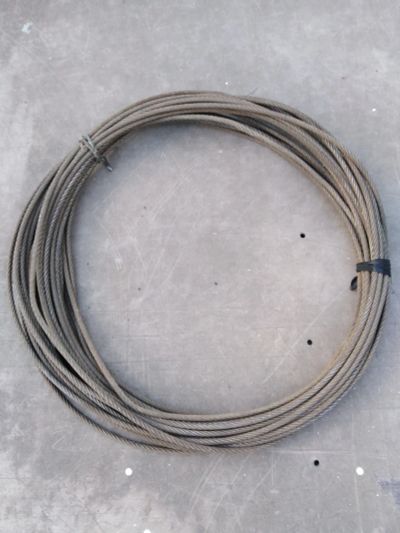 Лот: 22693872. Фото: 1. Трос стальной d5, 8мм. Другое (инструмент и расходные)