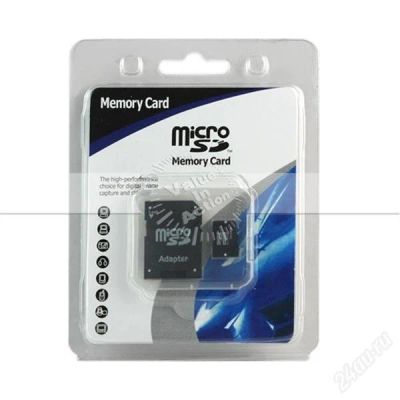 Лот: 2040047. Фото: 1. Новая microSD (HC) карта памяти... Карты памяти