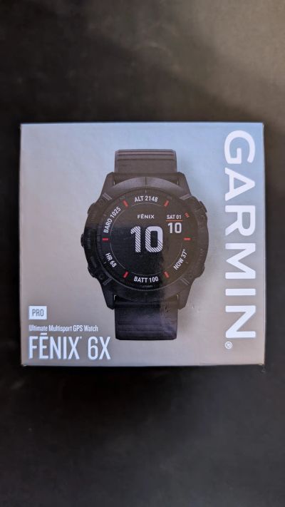 Лот: 25410947. Фото: 1. Часы Garmin Fenix 6X Pro. Смарт-часы, фитнес-браслеты, аксессуары