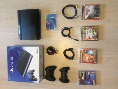 Лот: 9377884. Фото: 1. Sony PlayStation 3 Super Slim... Игровые приставки, консоли