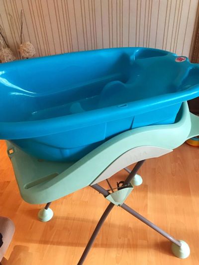 Лот: 13376051. Фото: 1. Детская ванна-пеленальный стол... Пеленальные комоды и столики