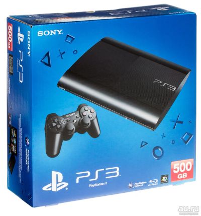 Лот: 9544432. Фото: 1. PS3 Play Station 3 Super Slim... Игровые приставки, консоли