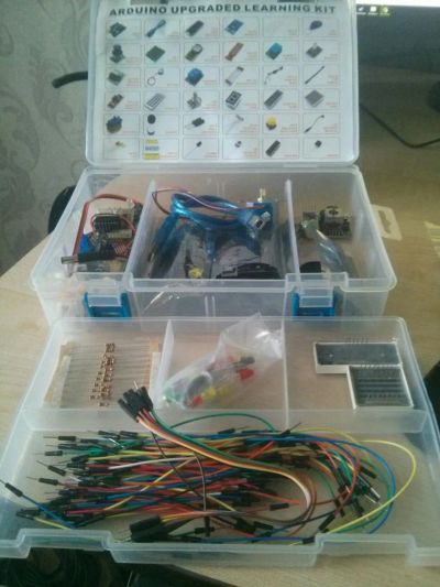 Лот: 7789621. Фото: 1. Arduino UNO R3 Набор. Микроконтроллеры