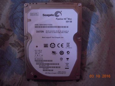Лот: 8275478. Фото: 1. Винт 320/2.5 в отл. сост. Жёсткие диски (HDD)