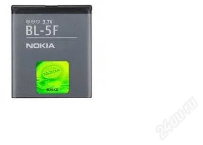 Лот: 2513832. Фото: 1. Акб Батарея BL-5F Nokia N93, N95... Аккумуляторы