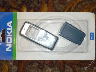 Лот: 930414. Фото: 1. Новый корпус Nokia 1110 Blue в... Корпуса, клавиатуры, кнопки