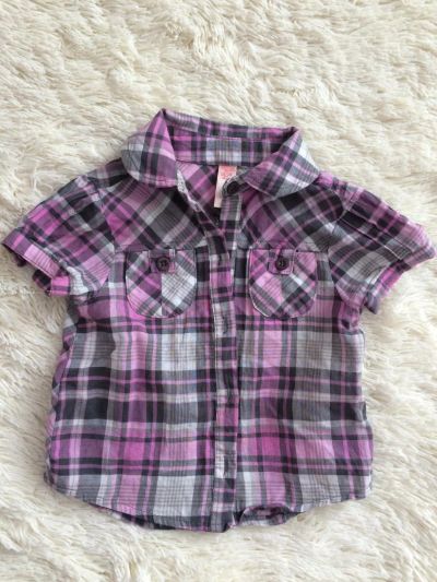 Лот: 8161061. Фото: 1. Рубашка для девочки 1-2 годика. Рубашки, блузки, водолазки