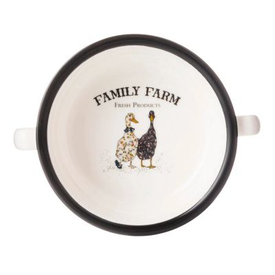 Лот: 25301765. Фото: 1. Бульонница с блюдцем Lefard Family... Тарелки, блюда, салатники