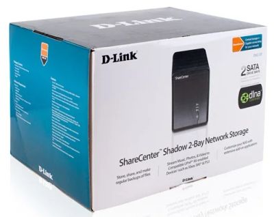 Лот: 5820716. Фото: 1. NAS-устройство D-Link DNS-325. СХД