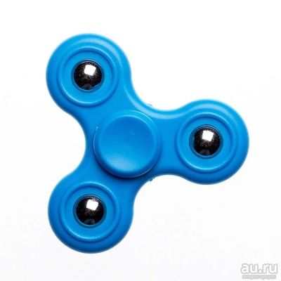 Лот: 9944326. Фото: 1. Спиннер Hand Spinner HS02, синий... Развивающие