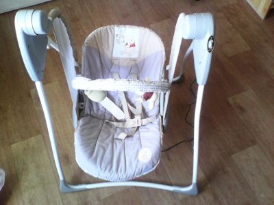 Лот: 4327715. Фото: 1. Электрическая качеля Graco, 2... Ходунки, прыгунки, качели