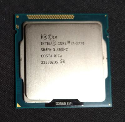 Лот: 19248328. Фото: 1. Процессор Intel Core i7-3770 4x3... Процессоры
