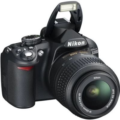 Лот: 3897763. Фото: 1. Зеркальный фотоаппарат Nikon D3100... Цифровые зеркальные