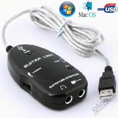 Лот: 2798562. Фото: 1. Гитарный USB интерфейс Guitar... Гитарные эффекты и комбоусилители