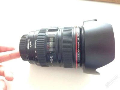 Лот: 2864762. Фото: 1. объектив canon ef 24- 105mm f... Объективы