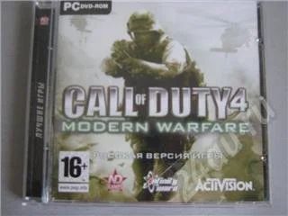 Лот: 240988. Фото: 1. Игра Call of Duty 4 (лицензионная... Игры для ПК