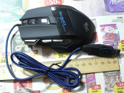 Лот: 12649842. Фото: 1. Мышь компьютерная игровая, USB... Клавиатуры и мыши